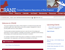Tablet Screenshot of craneweb.org